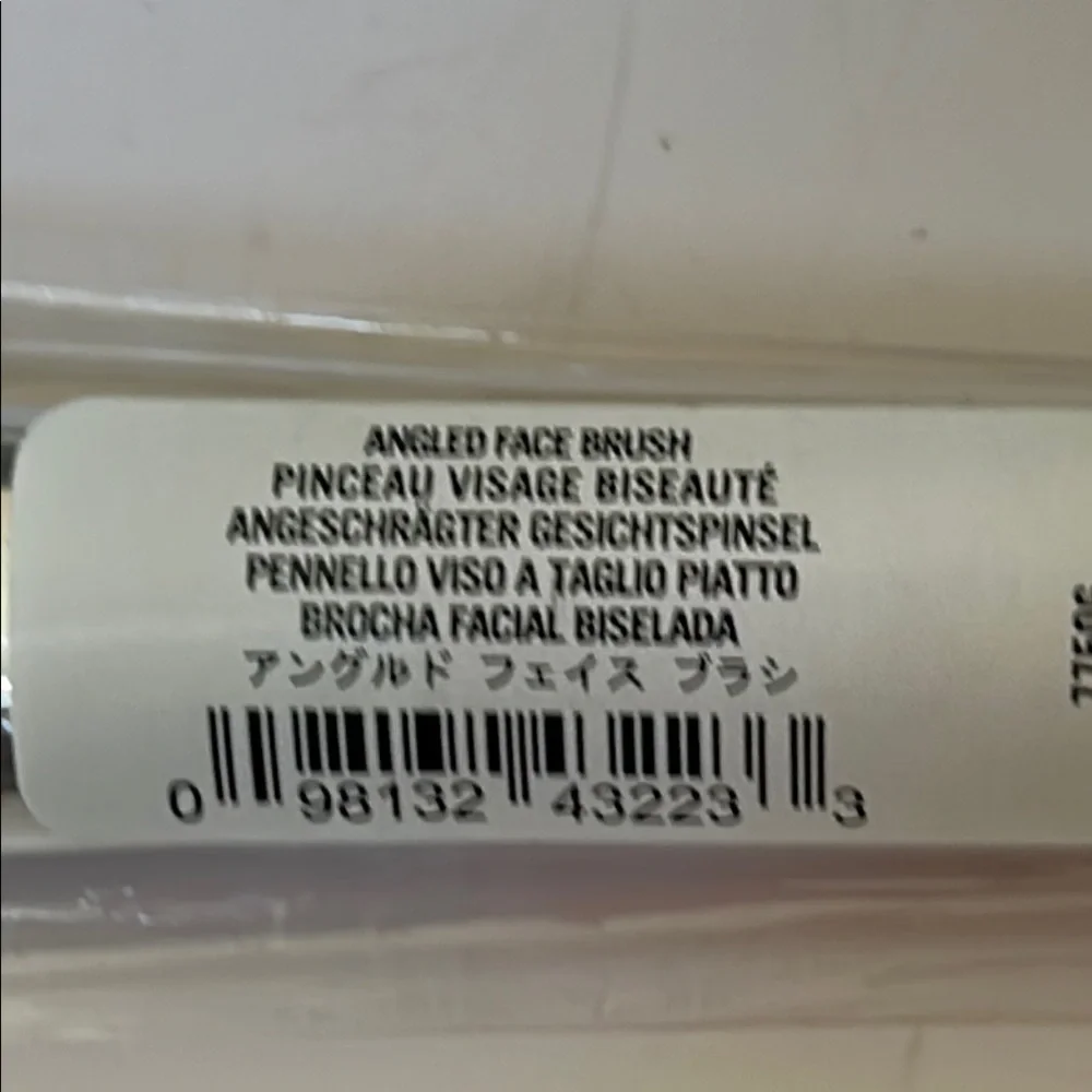 BareMinerals Angled Face Makeup Brush - Pink Handle - SEALED